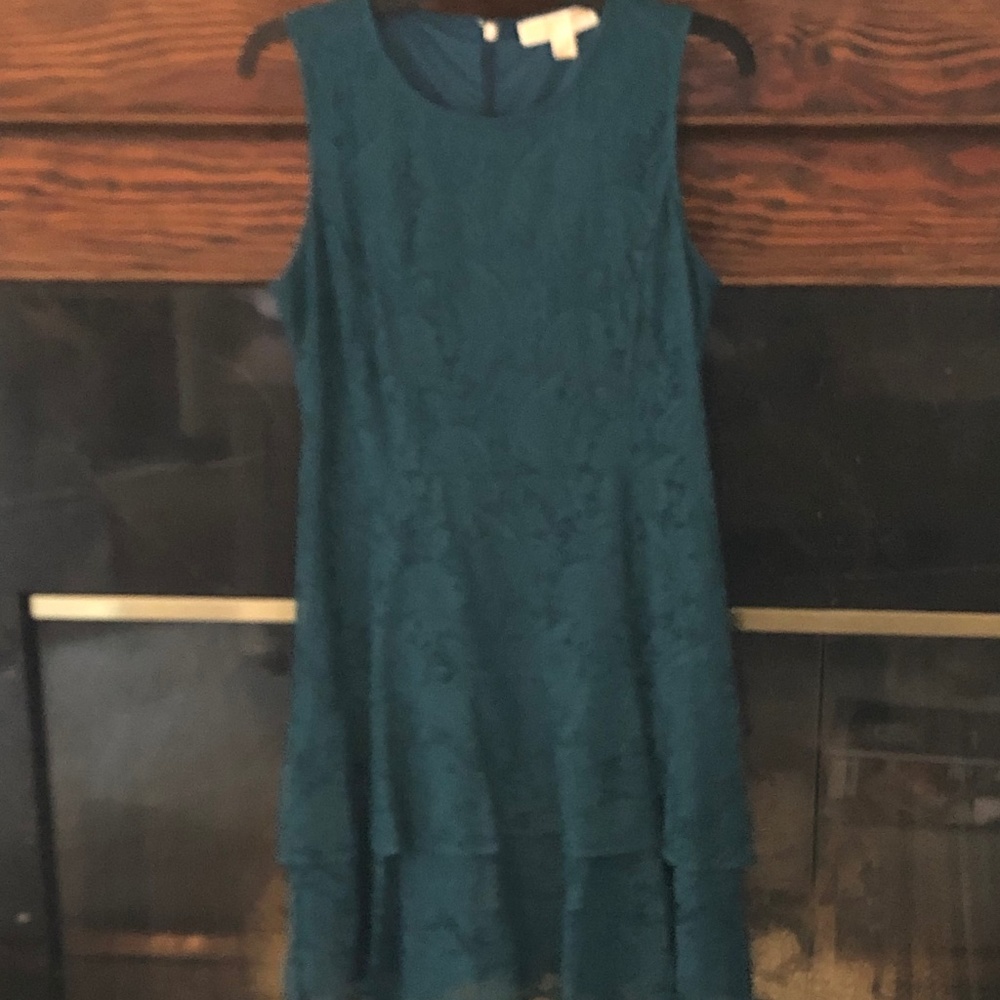 Michael Kors Jewel Green Dress
